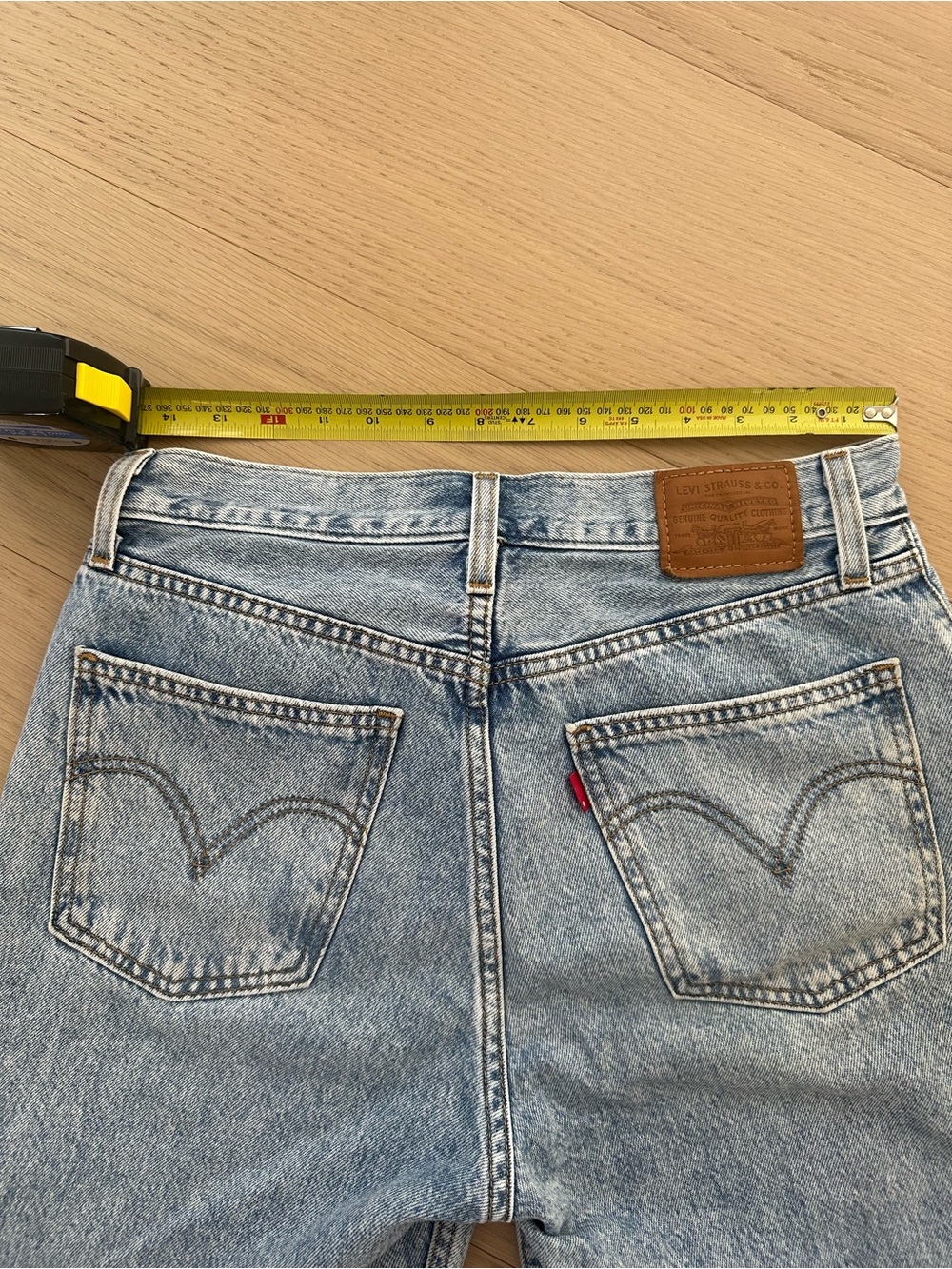 Levi's Woman’s Dad Jean shorts  Light Blue. From Aritzia Only worn once.